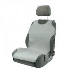 Чехол - майка TORSO на переднее сиденье, 110*44 см, серый, набор 2 шт