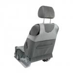 Чехол - майка TORSO на переднее сиденье, 110*44 см, серый, набор 2 шт
