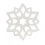 PROVANCE Ноэль Подставка фетровая 4шт, 10см, 100% полиэстер, белый