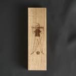 Пенал для рукоделия, деревянный, 20 * 6 * 4 см