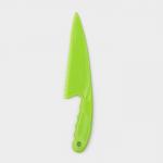 Нож для торта Доляна, 28,5?6 см, цвет зелёный