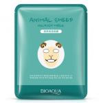 BIOAQUA ANIMAL SHEEP Питательная маска-салфетка для лица, 30 г