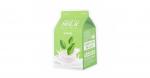 Тканевая молочная маска для лица с экстрактом зеленого чая A'PIEU Green Tea Milk One-Pack