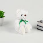 Мягкая игрушка «Медведь», с зелёным бантиком