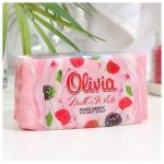 OLIVIA Мыло туалетное твердое Mixed Berry, 144г
