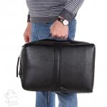 Дорожная сумка-трансформер 006CS black S-Style