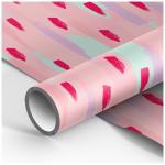 Упаковочная бумага глянцевая 70 * 100 см, MESHU Stylish pink, 90г/м2, М100_41066