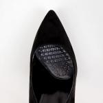 Полустельки для обуви, с протектором, силиконовые, 9,5 * 6,3 см, пара, цвет прозрачный