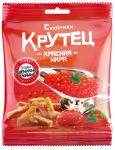 Сухарь "КРУТЕЦ" со вкусом красная икра 80 г, м/у