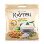 Сухарь "КРУТЕЦ" со вкусом сметана с зеленью 80 г, м/у