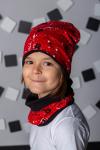 Комплект шапка и шарф Red Красный