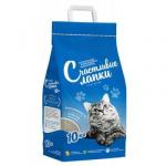 #(У)Наполнитель Счастливые Лапки д/кошек комкующийся 10 кг*2