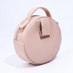 Кросс-боди, отдел Miss Bag на молнии, длинный ремень, цвет бежевый