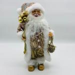 Новогодний декор «Дед Мороз с мешком подарков» 35 см