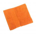 Махровое гладкокрашеное полотенце 70*140 см 460 г/м2 (Апельсиновый)