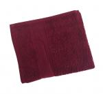 Махровое гладкокрашеное полотенце 70*140 см 460 г/м2 (Бордовый)