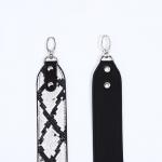 Ремень для сумки TEXTURA, цвет серый/чёрный