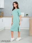 Трикотажное женское удлиненное платье-футболка Lingeamo ВП-08 (5)
