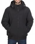 4019-L BLACK Куртка мужская зимняя ROMADA (200 гр. холлофайбер)