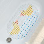 SPA-коврик для ванны противоскользящий на присосках SAVANNA «Влюблённые уточки», 36*67 см