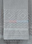 Махровое полотенце жаккардовое Соната льняной ПМА-6603 (299)