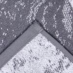 Полотенце махровое Этель "Кирилл" серый, 50х90см, 100% хлопок, 420гр/м2