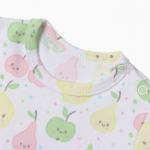 Платье Bloom Baby Фрукты с дл. рукавом, р. 80 см, молочный