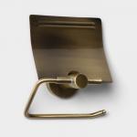 Держатель для туалетной бумаги с крышкой Штольц Stolz bacic, серия Bronze