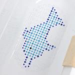 SPA-коврик для ванны противоскользящий на присосках SAVANNA «Дельфин», 36*67 см, цвет голубой