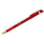 Ручка шариковая Berlingo xGold красная, 0,7 мм, игольчатый стержень, грип, CBp_07502