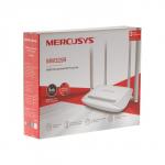 Wi-Fi роутер Mercusys MW325R, 300 Мбит/с, 3 порта 100 Мбит/с, белый