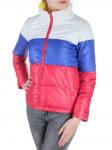 9023 WHITE/BLUE/RED Куртка демисезонная ZJW