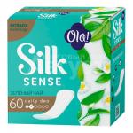 Прокладки ежедневные Ola! Silk Sense Daily Deo Зеленый чай, 60 шт