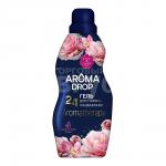 Гель для стирки Aroma Drop Aromatherapy + кондиционер 2 в 1, Цветочный микс, 1 л