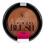 Румяна Triumf Luminous Blush пудровые с шиммер эффектом, бронзовый песок, тон 606