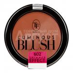 Румяна Triumf Luminous Blush пудровые с шиммер эффектом, клубника со сливками, тон 602