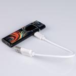 Зажигалка электронная "Авила", спираль, сенсор, USB. 8.5 х 5 х 2 см
