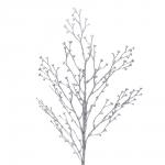 Ветка декоративная 201-3285 Зимнее древо 65 см, серебро