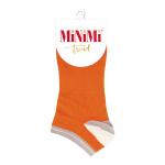 Носки женские Minimi MINI TREND 4204 двухцветная пятка, размер 39-41, orange (оранжевый)