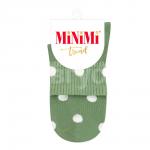 Носки женские Minimi MINI TREND 4209 с высокой резинкой в горошек, размер 35-38, Menta