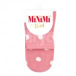 Носки женские Minimi MINI TREND 4209 с высокой резинкой в горошек, размер 35-38, Rosa Antico