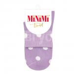Носки женские Minimi MINI TREND 4209 с высокой резинкой в горошек, размер 39-40, Lilla