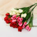 Цветы искусственные 5664410 букет Тюльпаны очарованье, 30 см