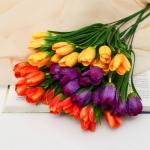 Цветы искусственные 5664410 букет Тюльпаны очарованье, 30 см