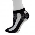 Носки детские Oemen KS013 с полоской, размер 14-18, черно-белый