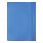 Скоросшиватель пластиковый Brauberg 220386 А4, 130/180 мкм, цвет: голубой