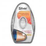 Губка-блеск для обуви Silver PS2007-03 Express, с дозатором силикона, бесцветный