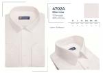 4702A* (M-4XL) Сорочка мужск. полупритал. дл. рукав, BROSTEM