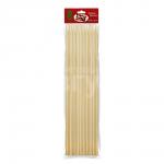 Шампур SHB-35/4 Шпажки деревянные (бамбуковые) для шашлыка 35см*4мм, 45 шт
