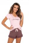 Be Happy 1/2 pyjamas Powder Pink